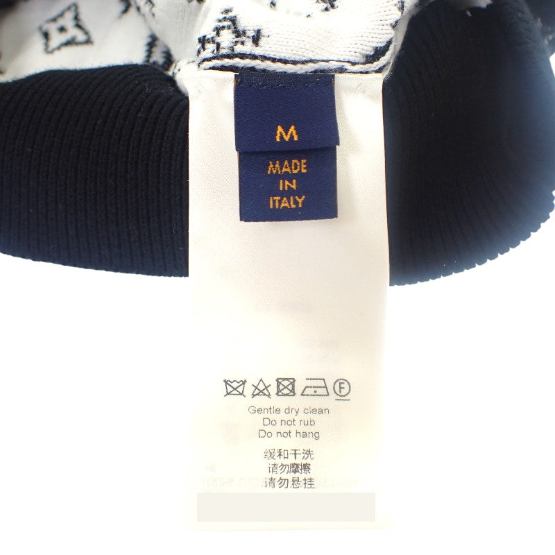 ルイヴィトン LOUIS VUITTON モノグラムグラディエントフーディ M 1AA4Y7 パーカー コットン ブラック メンズ【中古】【ABランク】