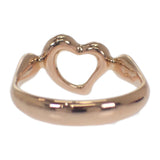 ティファニー TIFFANY&Co. オープンハート 7号 60151536 リング K18ピンクゴールド レディース【中古】【Aランク】