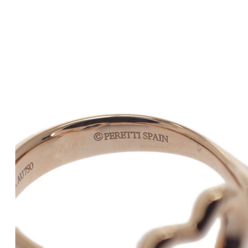 ティファニー TIFFANY&Co. オープンハート 7号 60151536 リング K18ピンクゴールド レディース【中古】【Aランク】