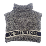 ディオール Dior タートル 11DWI316I007 ネックウォーマー ウール カシミヤ ブラック レディース【中古】【Aランク】