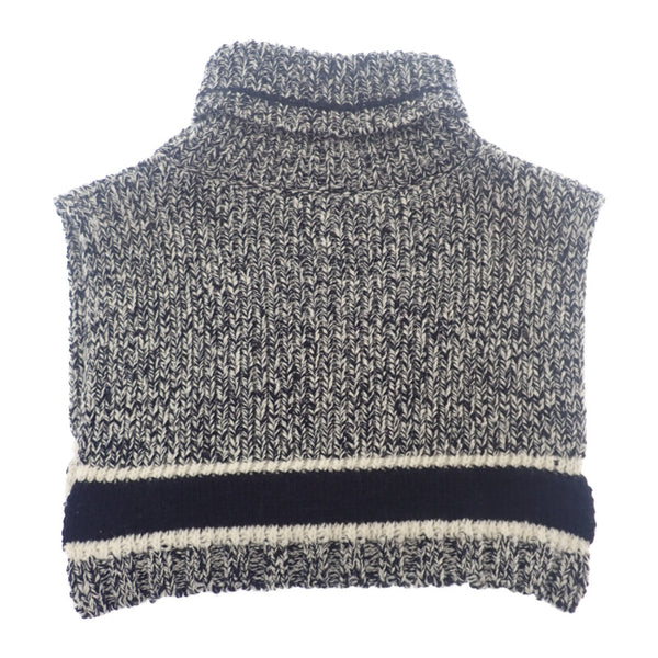 ディオール Dior タートル 11DWI316I007 ネックウォーマー ウール カシミヤ ブラック レディース【中古】【Aランク】