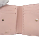ルイヴィトン LOUIS VUITTON ポルトフォイユ・クレア M13470 二つ折り財布 モノグラムマヒナ ブルームグレー ピンク ゴールド金具 レディース【中古】【Aランク】