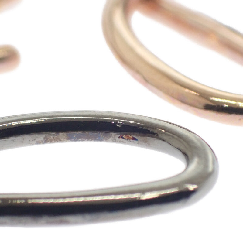 ロエベ LOEWE アナグラム J000245X10 ブローチ メタル マルチカラー ゴールド シルバー レディース【中古】【ABランク】