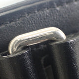 セリーヌ CELINE ミディアムメッセンジャー 194503DOT.38SI ショルダーバッグ カーフ ブラック シルバー金具 レディース メンズ ユニセックス【中古】【ABランク】