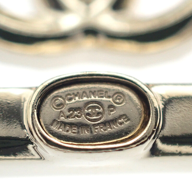 シャネル CHANEL スクエア ココマーク ABA287 B10466 NM942 ピアス メタル クリスタル ゴールド レディース【中古】【ABランク】