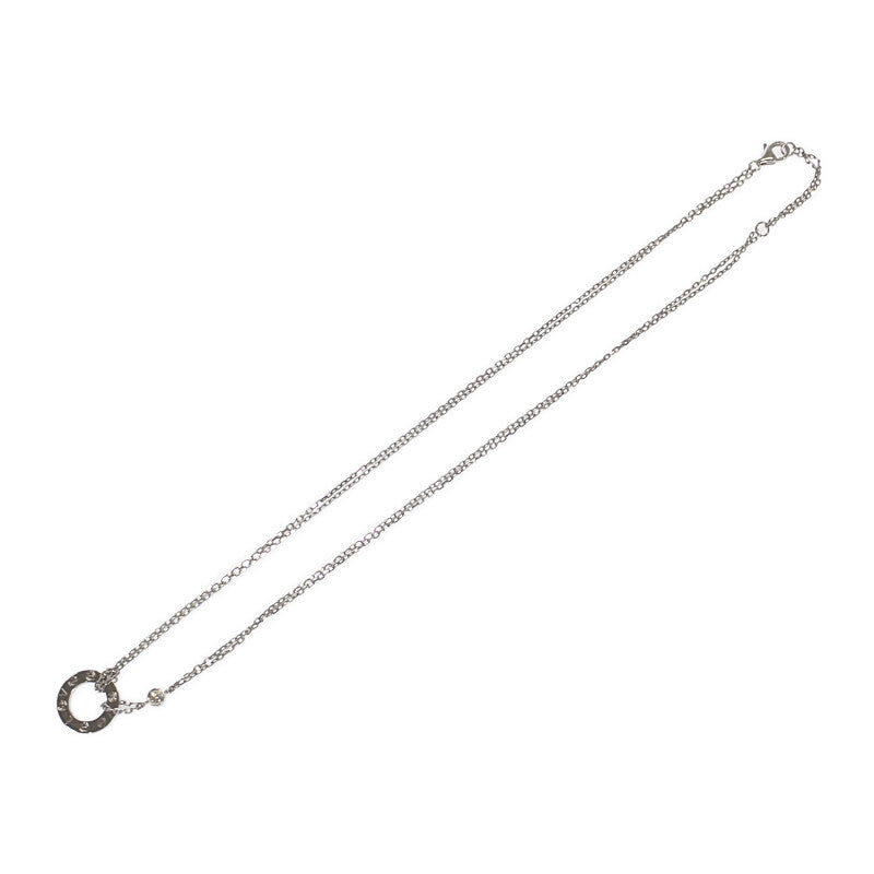 カルティエ CARTIER ラブ サークル B7219400 ネックレス K18ホワイトゴールド ダイヤモンド レディース【中古】【Aランク】