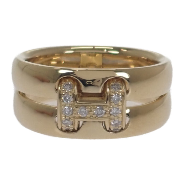 エルメス HERMES オランプダイヤ 12.5号 リング K18イエローゴールド ダイヤモンド レディース メンズ【中古】【Aランク】