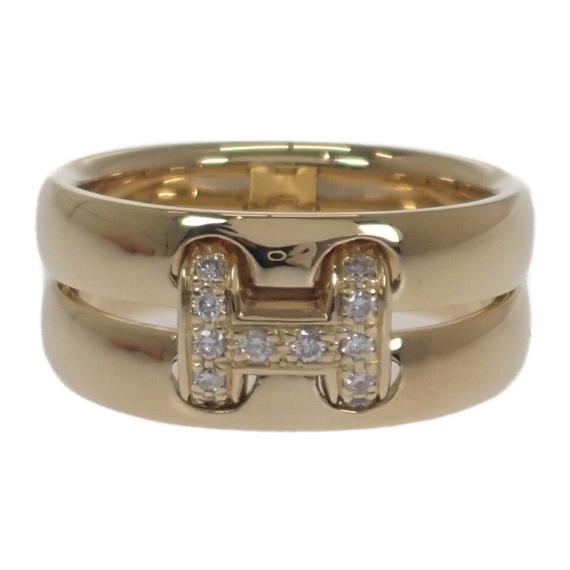 エルメス HERMES オランプダイヤ 12.5号 リング K18イエローゴールド ダイヤモンド レディース メンズ【中古】【Aランク】