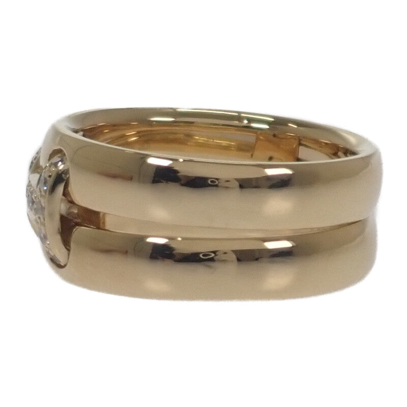 エルメス HERMES オランプダイヤ 12.5号 リング K18イエローゴールド