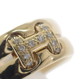 エルメス HERMES オランプダイヤ 12.5号 リング K18イエローゴールド ダイヤモンド レディース メンズ【中古】【Aランク】