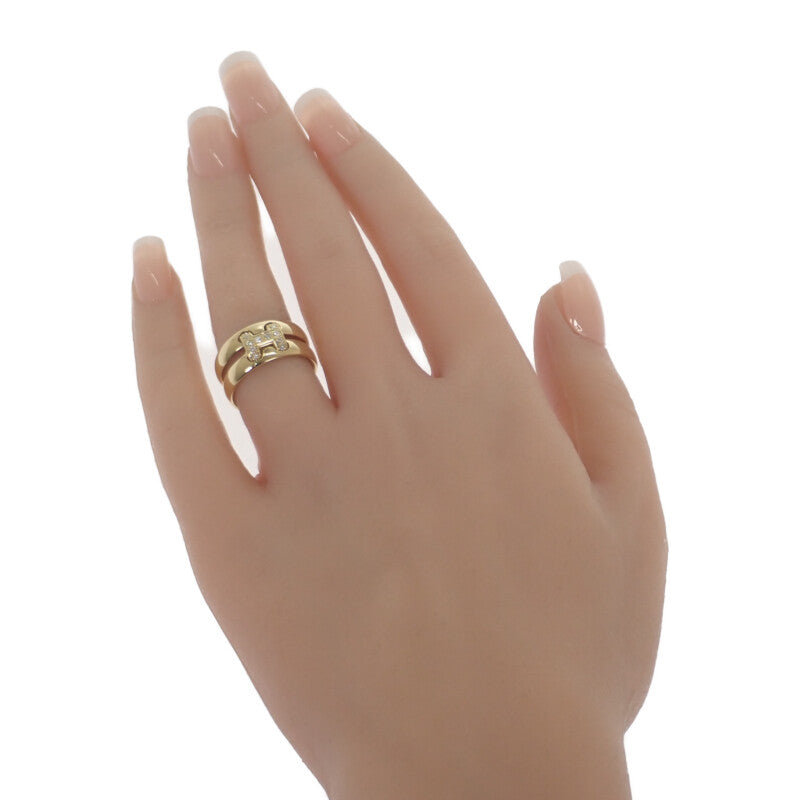 エルメス HERMES オランプダイヤ 12.5号 リング K18イエローゴールド ダイヤモンド レディース メンズ【中古】【Aランク】