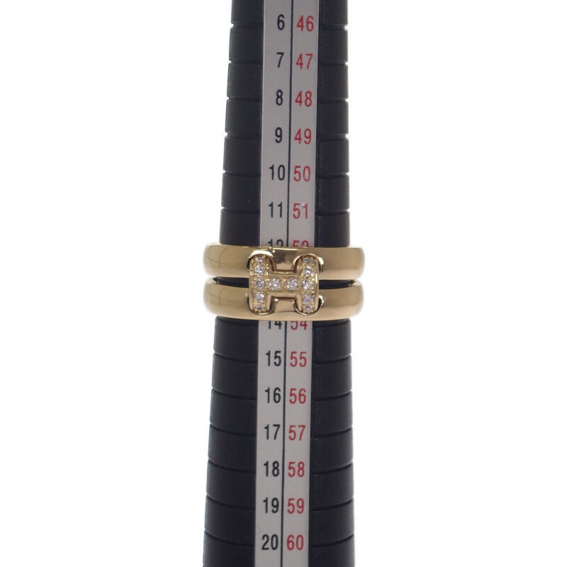 エルメス HERMES オランプダイヤ 12.5号 リング K18イエローゴールド ダイヤモンド レディース メンズ【中古】【Aランク】
