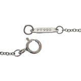 ティファニー TIFFANY&Co. ソリティアペンダント ネックレス Pt950プラチナ ダイヤモンド レディース【中古】【Aランク】