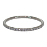 ティファニー TIFFANY&Co. メトロ フルエタニティ 13号 リング Pt950プラチナ ダイヤモンド レディース【中古】【Aランク】