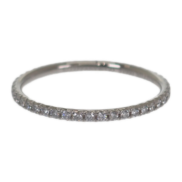 ティファニー TIFFANY&Co. メトロ フルエタニティ 13号 リング Pt950プラチナ ダイヤモンド レディース【中古】【Aランク】