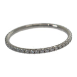 ティファニー TIFFANY&Co. メトロ フルエタニティ 13号 リング Pt950プラチナ ダイヤモンド レディース【中古】【Aランク】