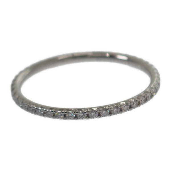 ティファニー TIFFANY&Co. メトロ フルエタニティ 13号 リング Pt950プラチナ ダイヤモンド レディース【中古】【Aランク】