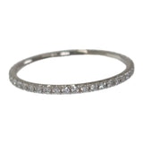 ティファニー TIFFANY&Co. メトロ フルエタニティ 13号 リング Pt950プラチナ ダイヤモンド レディース【中古】【Aランク】