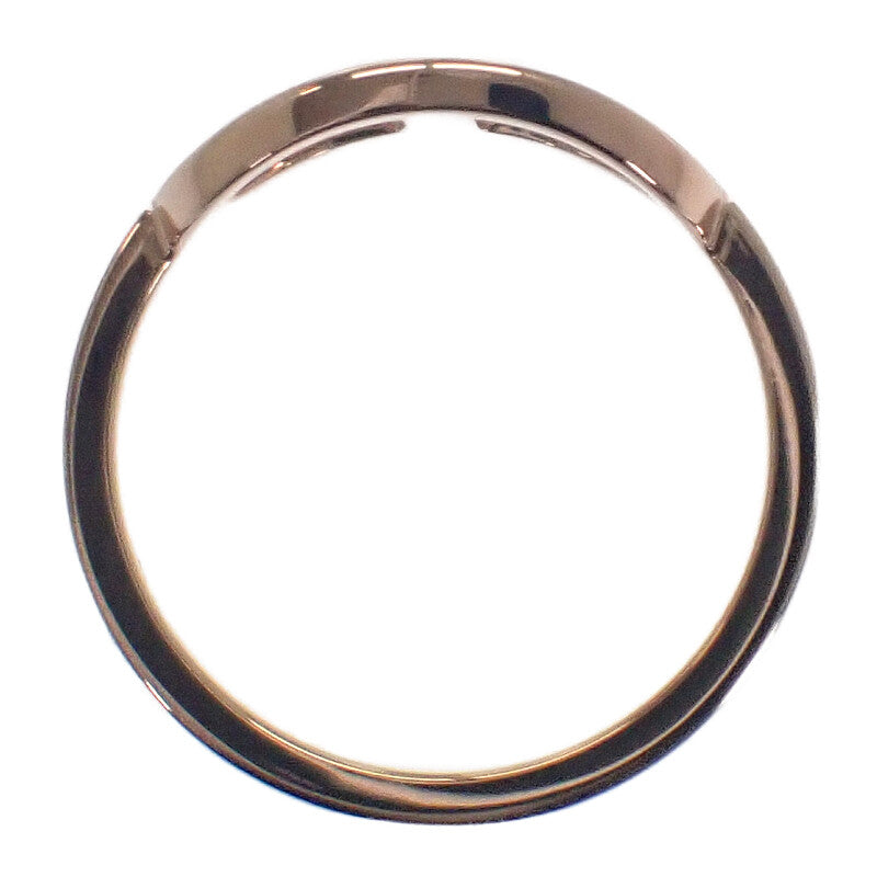 エルメス HERMES シェーヌ・ダンクル・コントゥール MM 13号 H122605B リング K18ピンクゴールド ダイヤモンド レディース【中古】【Aランク】