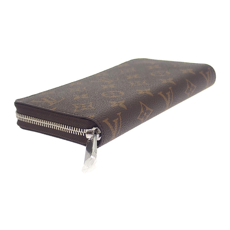 ルイヴィトン LOUIS VUITTON ジッピーウォレット 日本限定 M27029 モノグラム 長財布 シルバー レディース メンズ【中古】【Sランク】