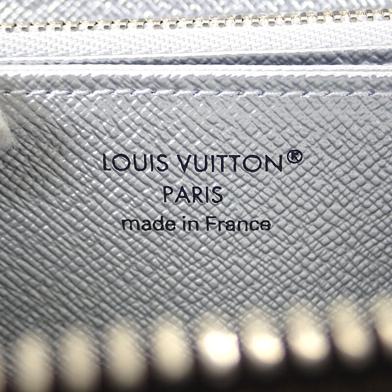 ルイヴィトン LOUIS VUITTON ジッピーウォレット 日本限定 M27029 モノグラム 長財布 シルバー レディース メンズ【中古】【Sランク】