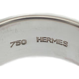 エルメス HERMES Hロゴ 15号 リング シルバー925 K18イエローゴールド レディース メンズ【中古】【Aランク】