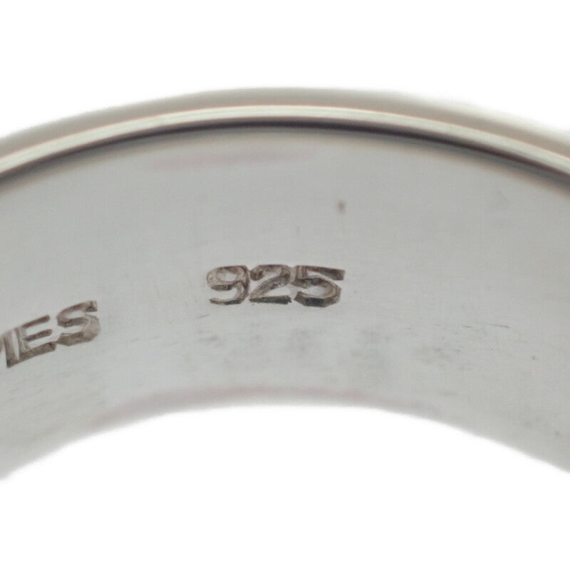 エルメス HERMES Hロゴ 15号 リング シルバー925 K18イエローゴールド