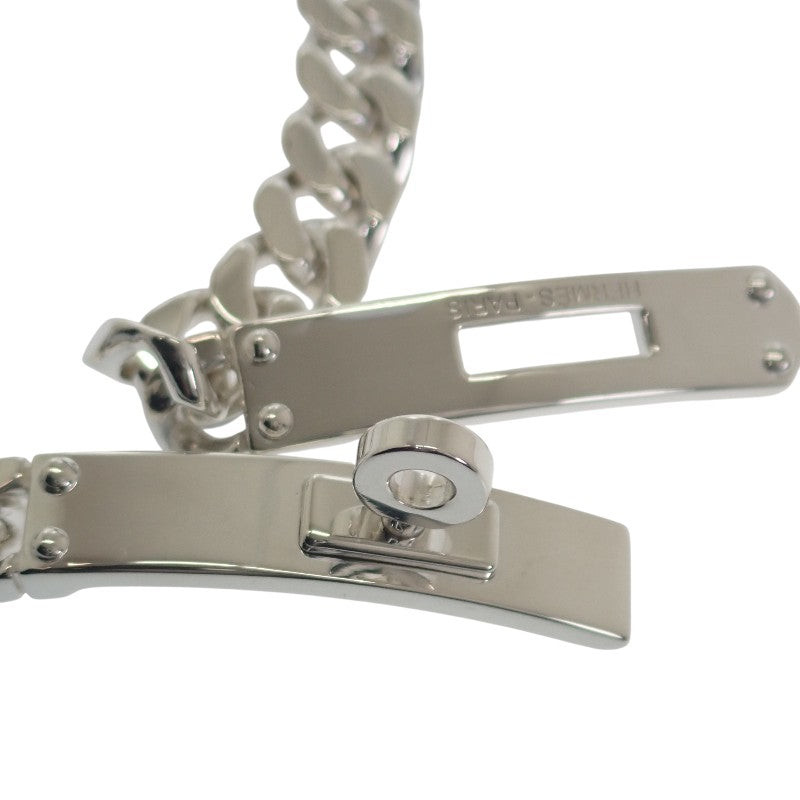 エルメス HERMES ケリー グルメット TPM ブレスレット シルバー925 シルバー金具 レディース【中古】【ABランク】
