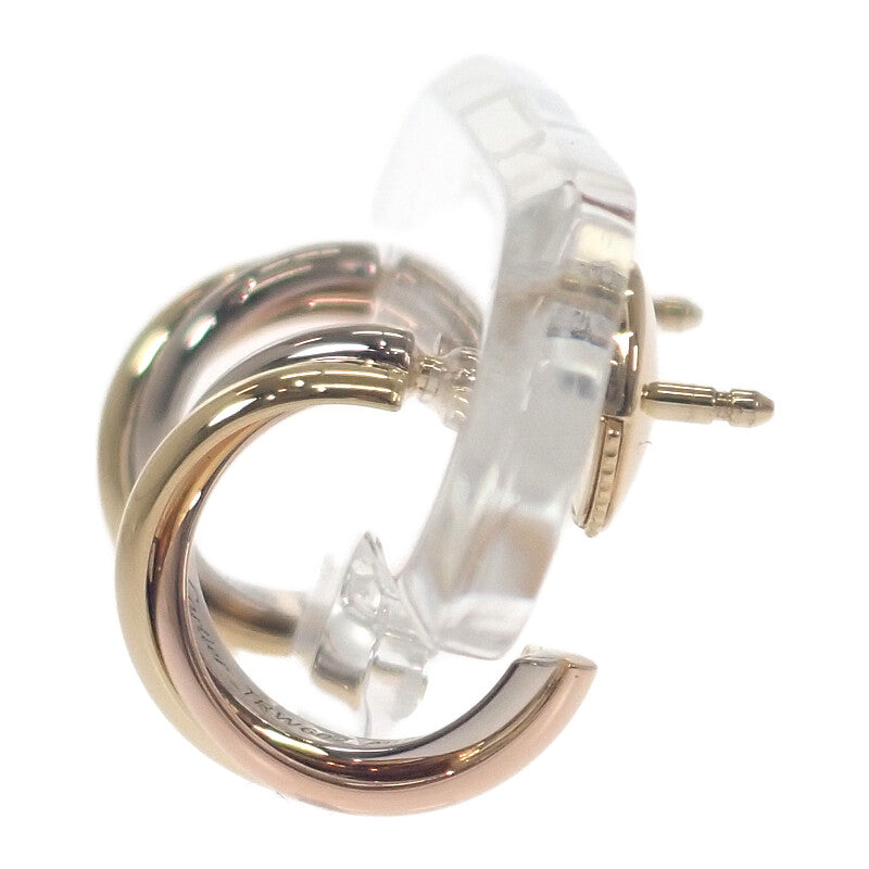 カルティエ CARTIER トリニティ イヤリング B8301540 ピアス K18イエローゴールド K18ピンクゴールド K18ホワイトゴールド レディース【中古】【Aランク】