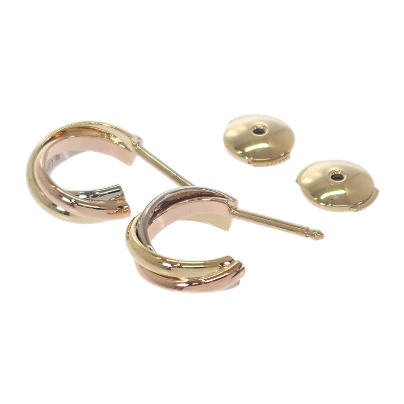 カルティエ CARTIER トリニティ イヤリング B8301540 ピアス K18イエローゴールド K18ピンクゴールド K18ホワイトゴールド レディース【中古】【Aランク】