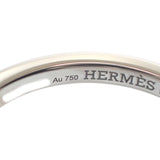 エルメス HERMES シェーヌ・ダンクル・コントゥール MM 13号 H122605B リング K18ホワイトゴールド K18WG ダイヤモンド レディース【中古】【Aランク】