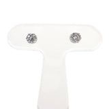 デザインジュエリー 1粒ダイヤ スタッドピアス ピアス Pt900プラチナ ダイヤモンド レディース【中古】【Aランク】