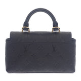ルイヴィトン LOUIS VUITTON ナノマドレーヌ M12144 2WAYバッグ ハンドバッグ ショルダーバッグ モノグラムアンプラント ブラック ゴールド金具 レディース【中古】【Aランク】