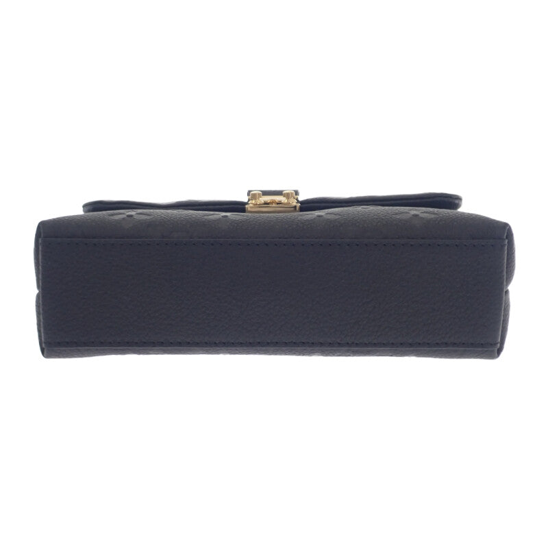 ルイヴィトン LOUIS VUITTON ナノマドレーヌ M12144 2WAYバッグ ハンドバッグ ショルダーバッグ モノグラムアンプラント ブラック ゴールド金具 レディース【中古】【Aランク】