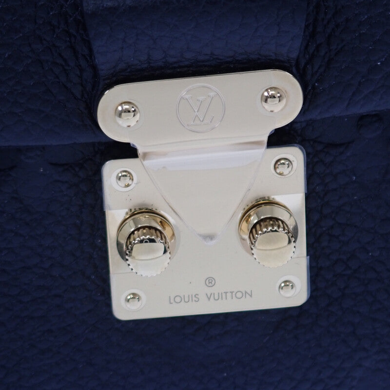 ルイヴィトン LOUIS VUITTON ナノマドレーヌ M12144 2WAYバッグ ハンドバッグ ショルダーバッグ モノグラムアンプラント ブラック ゴールド金具 レディース【中古】【Aランク】