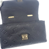 ルイヴィトン LOUIS VUITTON ナノマドレーヌ M12144 2WAYバッグ ハンドバッグ ショルダーバッグ モノグラムアンプラント ブラック ゴールド金具 レディース【中古】【Aランク】