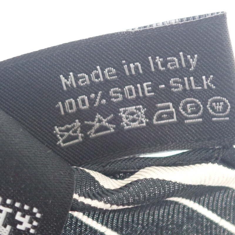 シャネル CHANEL ココマーク スカーフ シルク ブラック レディース【中古】【Aランク】