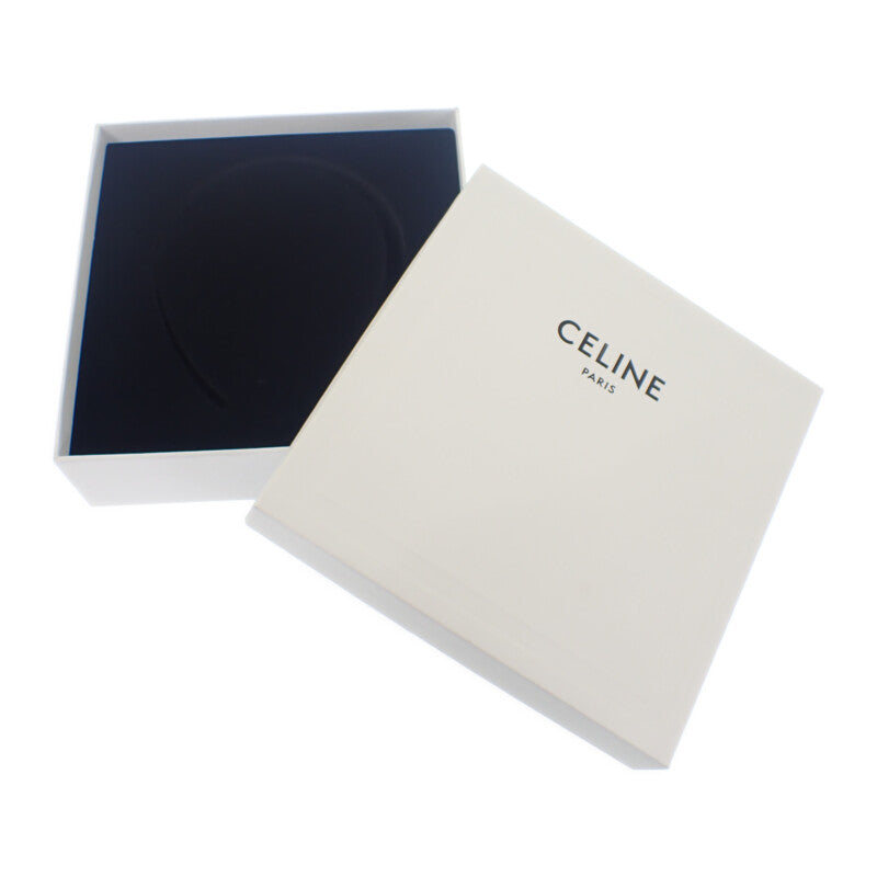 セリーヌ CELINE トリオンフデニムヘアバンド 460YV2BCO.07GD ヘアアクセサリー デニム ブルー ゴールド金具 レディース【中古】【Aランク】