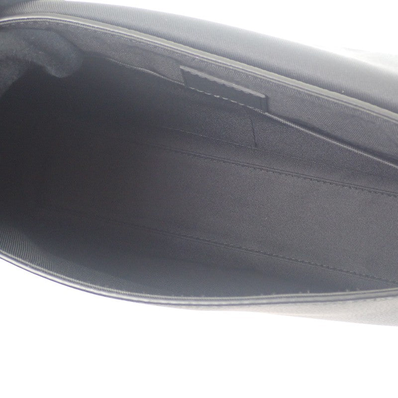 ルイヴィトン LOUIS VUITTON テイクオフ メッセンジャー M57080 ショルダーバッグ カーフ ブラック メンズ【中古】【Aランク】