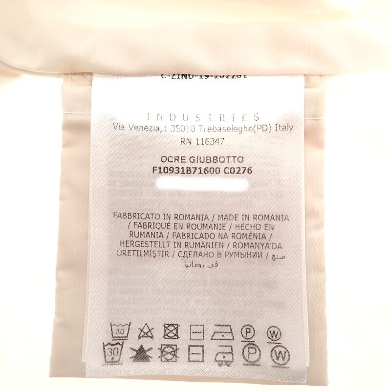 モンクレール MONCLER OCRE F10931B71600C0276 ナイロンジャケット ポリエステル ホワイト 00 レディース【中古】【ABランク】