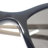 シャネル CHANEL PANTOS SUNGLASSES 5448-A サングラス プラスチック ブラック グレー シルバー金具 レディース【中古】【Aランク】