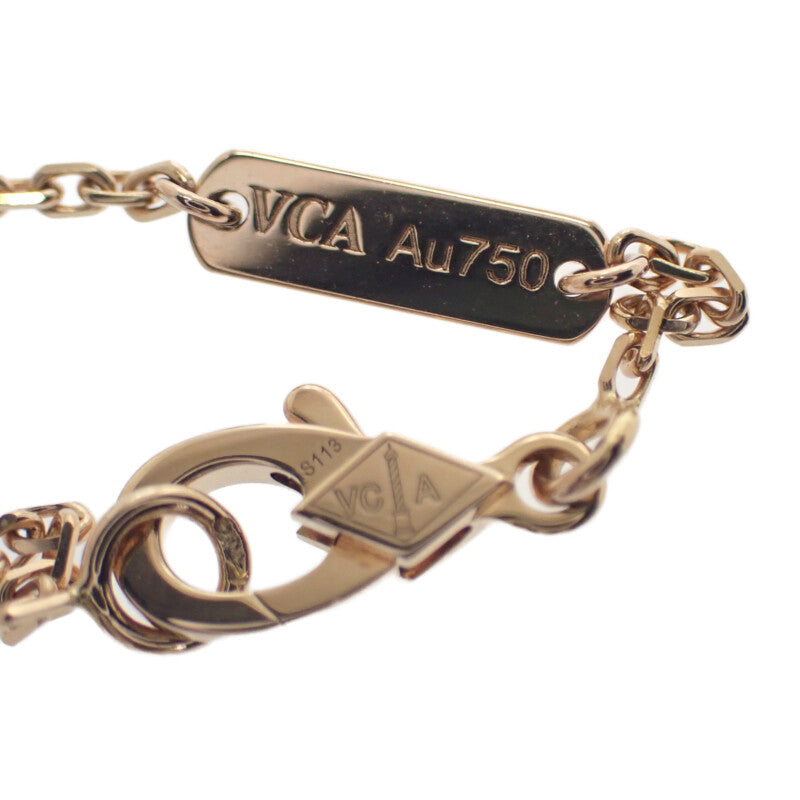 ヴァンクリーフ＆アーペル Van Cleef & Arpels ヴィンテージアルハンブラ VCARP4KK00 ネックレス K18ピンクゴールド グレーマザーオブパール レディース【中古】【Aランク】