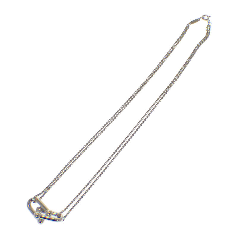 ティファニー TIFFANY&Co. ラージ ダブル リンク ペンダント 63104337 ネックレス シルバー925 レディース メンズ【中古】【Aランク】