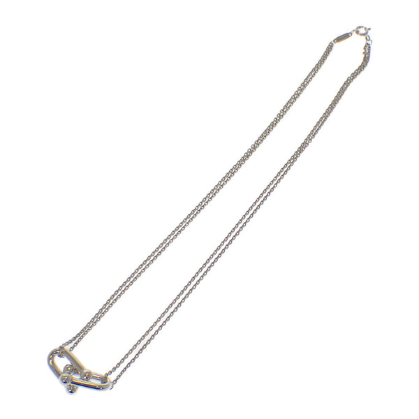 ティファニー TIFFANY&Co. ラージ ダブル リンク ペンダント 63104337 ネックレス シルバー925 レディース メンズ【中古】【Aランク】