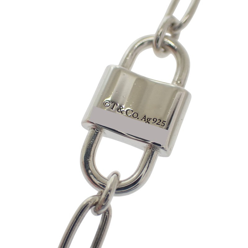 ティファニー TIFFANY&Co. スモール ダブル ロック 73248752 ブレスレット シルバー925 レディース メンズ【中古】【ABランク】