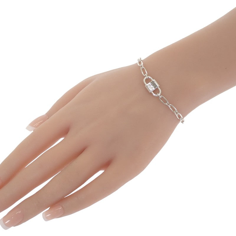 ティファニー TIFFANY&Co. スモール ダブル ロック 73248752 ブレスレット シルバー925 レディース メンズ【中古】【ABランク】