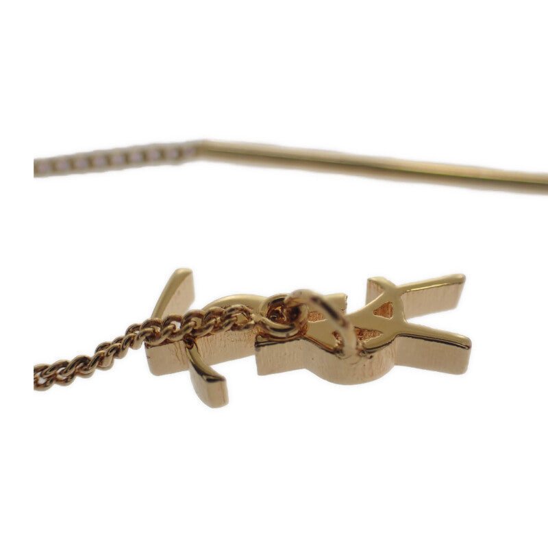 サンローラン SAINT LAURENT カサンドラ スレッダーイヤリング 618031Y15008030 ピアス メタル ゴールド レディース【中古】【ABランク】