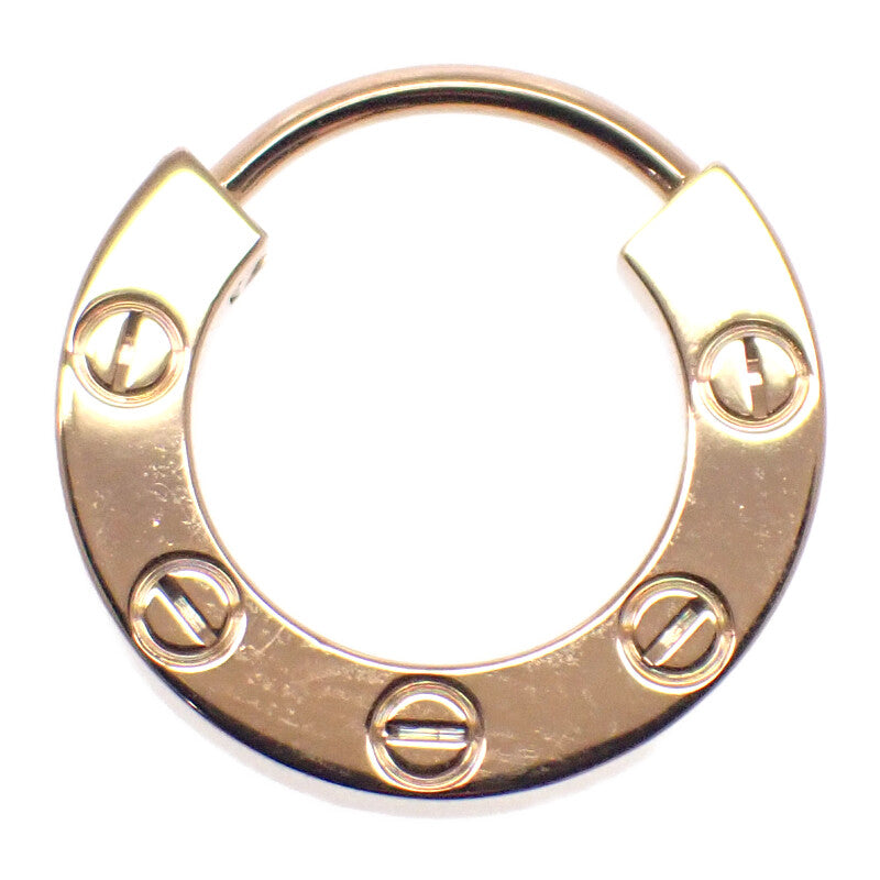 カルティエ CARTIER Love シングル オンライン限定 B8301422 イヤリング K18ピンクゴールド レディース【中古】【Aランク】