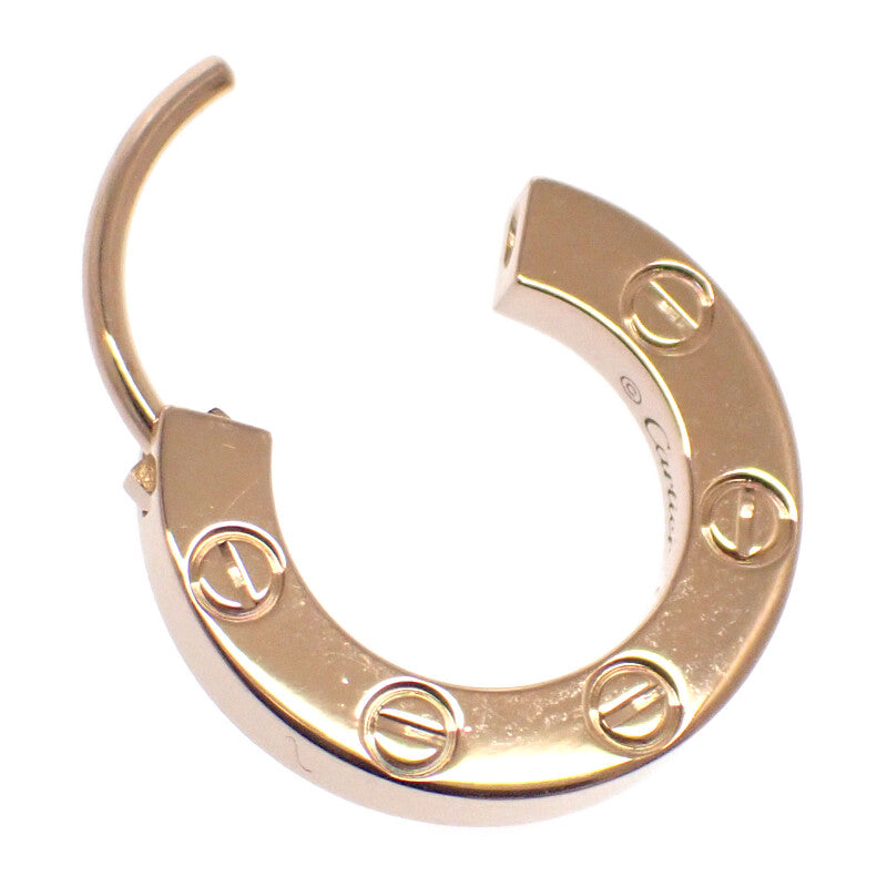 カルティエ CARTIER Love シングル オンライン限定 B8301422 イヤリング K18ピンクゴールド レディース【中古】【Aランク】