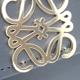 ロエベ LOEWE ゴヤ バッグ ミディアム A896N01X03 ショルダーバッグ カーフ ブラック ゴールド金具 レディース【中古】【ABランク】